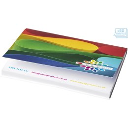 Karteczki samoprzylepne Sticky-Mate® A7 100x75 w miękkiej okładce biały